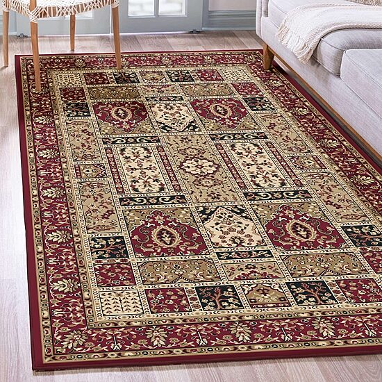 Radici Como Panel Kerman Rectangular Accent Rug