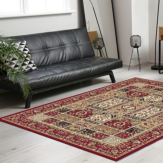 Radici Como Panel Kerman Rectangular Accent Rug