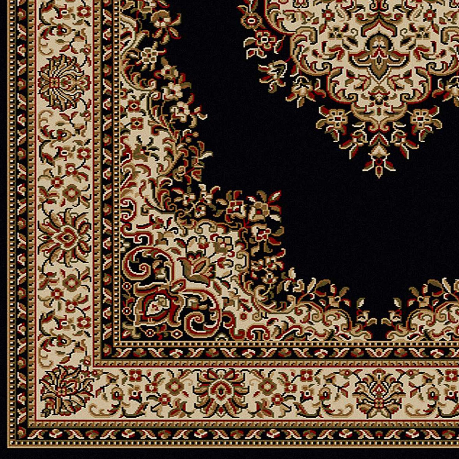 Radici Como Medallion Traditional Oriental Indoor Rectangular Area Rug