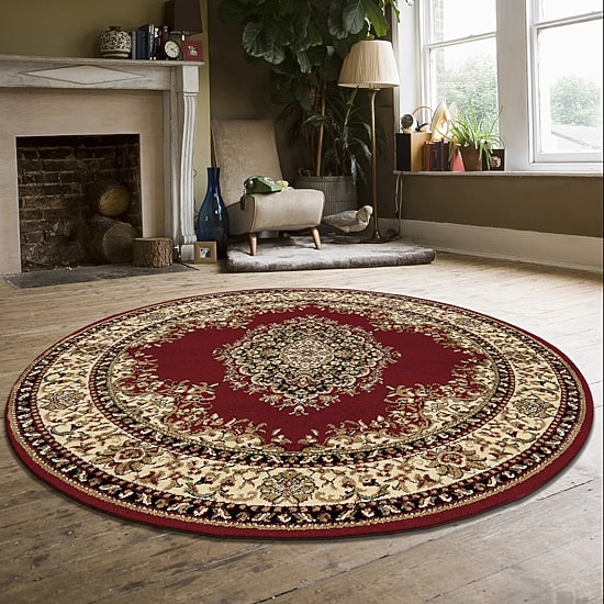 Radici Como Medallion Traditional Oriental Indoor Round Area Rug