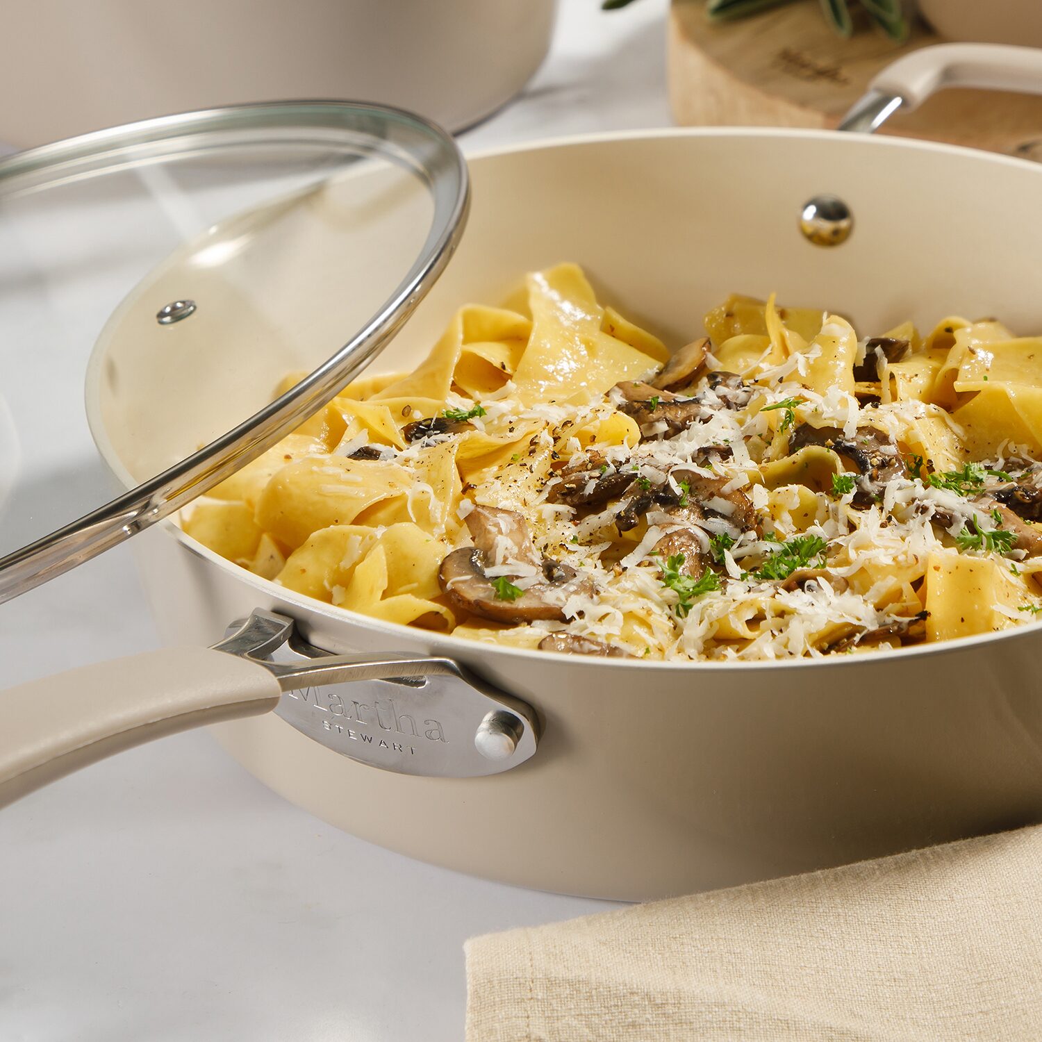 Martha Stewart Cosette 11" Covered Everyday Pan