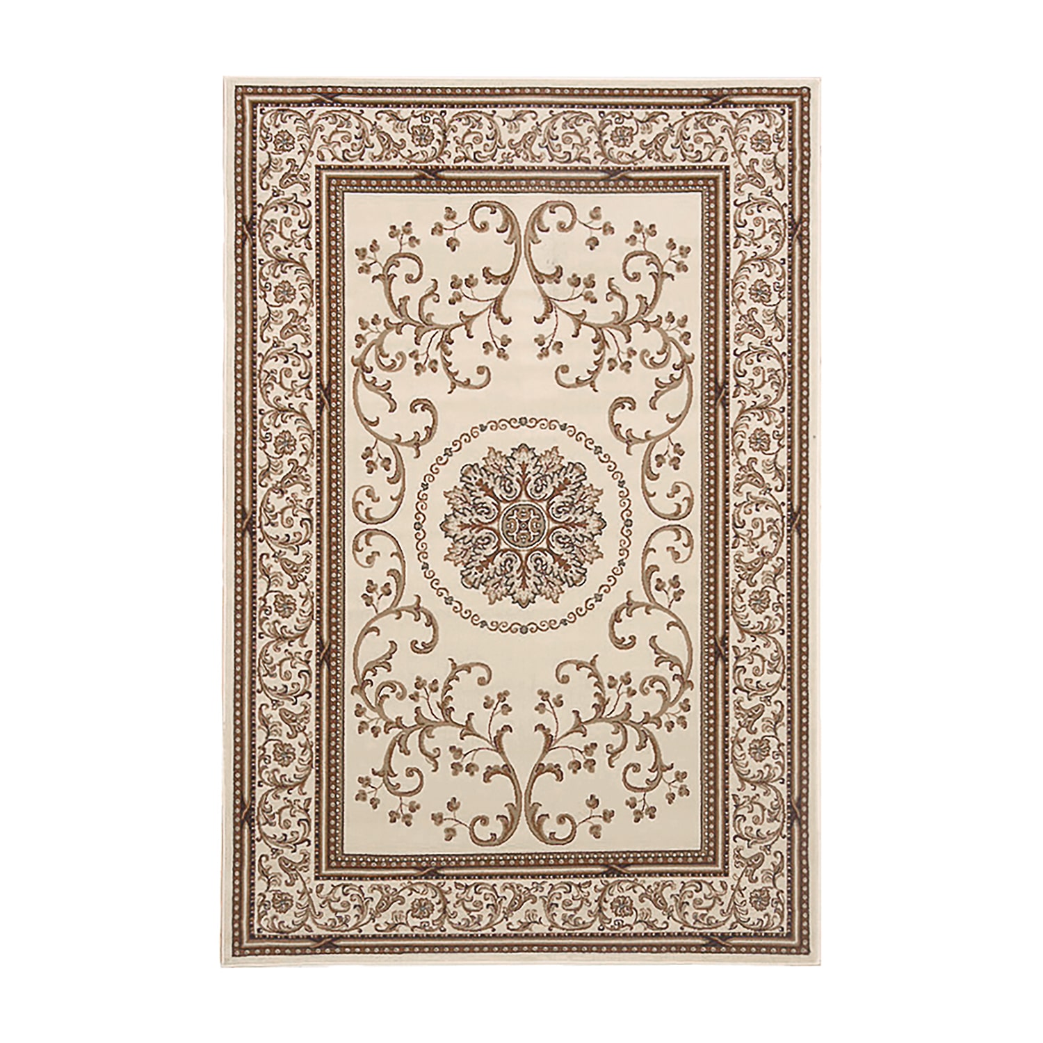 Radici Noble Medallion Traditional Oriental Area Rug