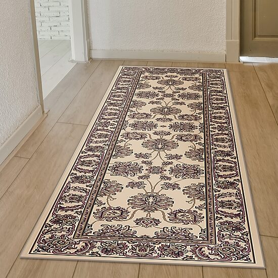 Radici Noble 26"X96" Prata Traditional Oriental Runner