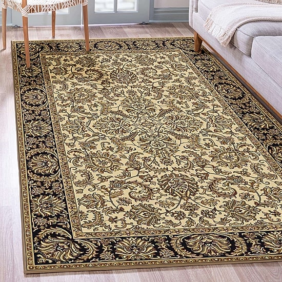 Radici Noble Kashan Traditional Oriental Area Rug