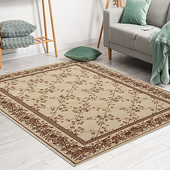 Radici Noble Scroll Traditional Oriental Area Rug
