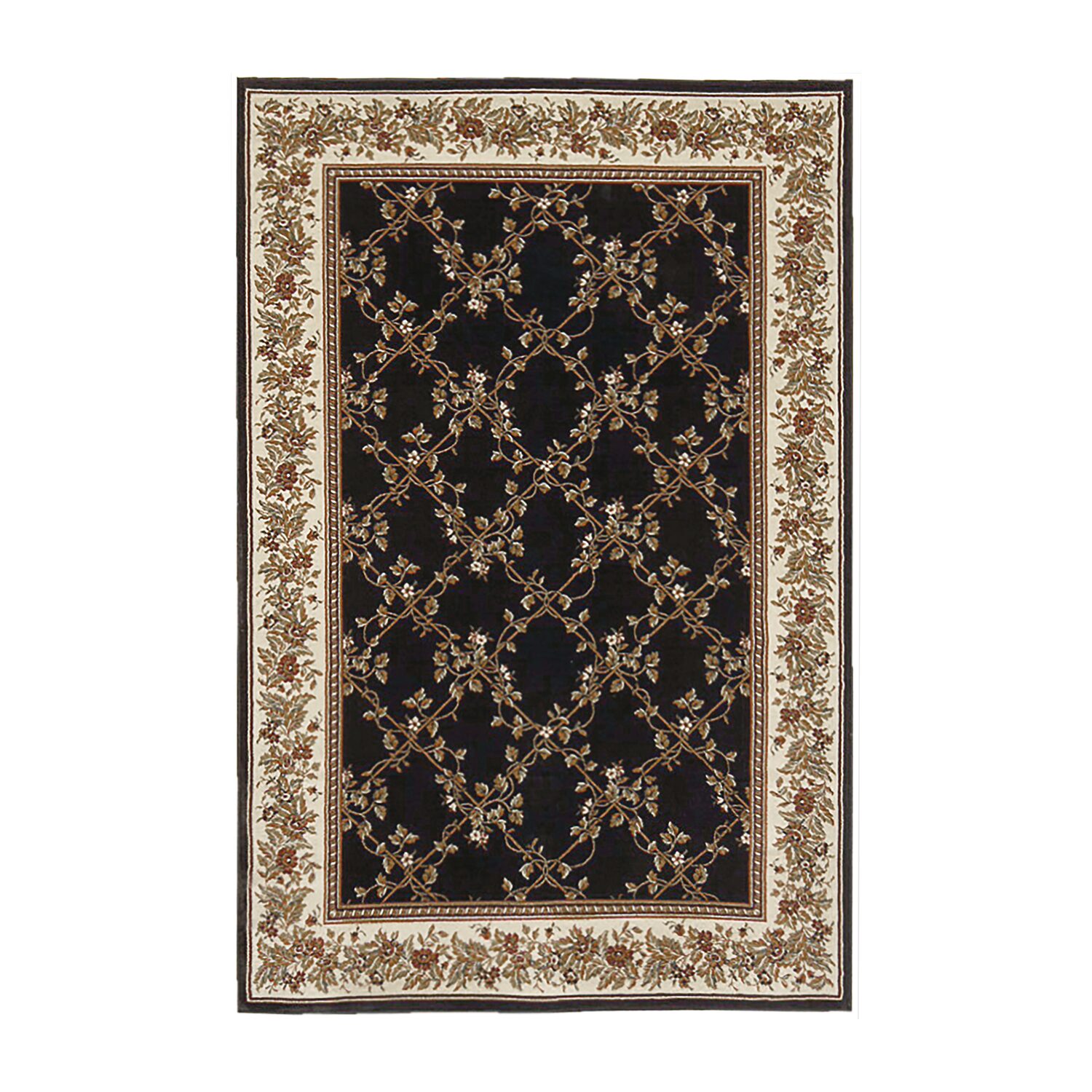 Radici Noble Scroll Traditional Oriental Area Rug