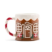 North Pole Trading Co. Gingerbread House Mug