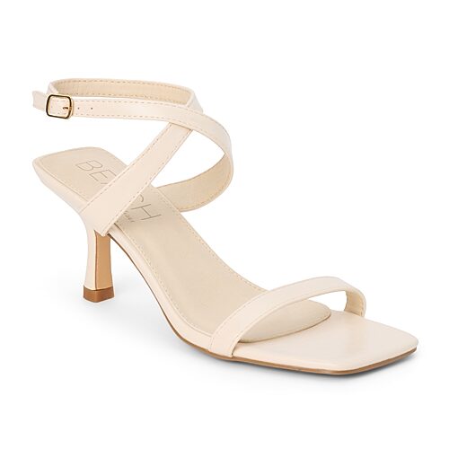 Coconuts By Matisse Womens Breeze Heeled Sandals In White