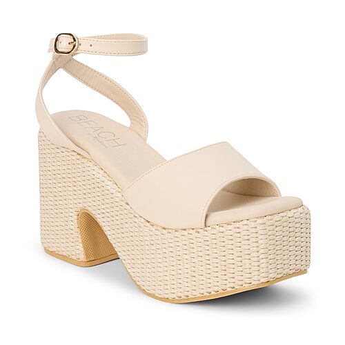 Coconuts By Matisse Womens Arden Heeled Sandals In Yellow