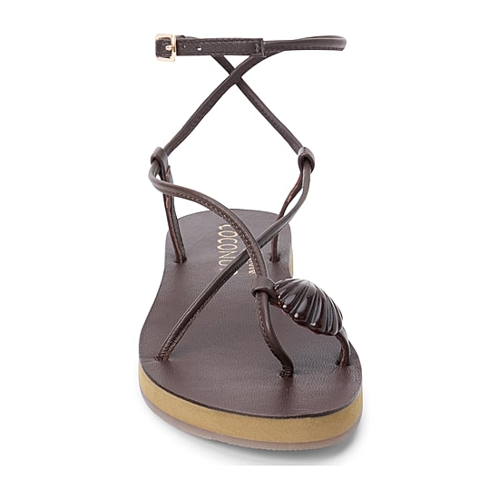COCONUTS BY Matisse Womens Cassian Criss Cross Strap Flat Sandals