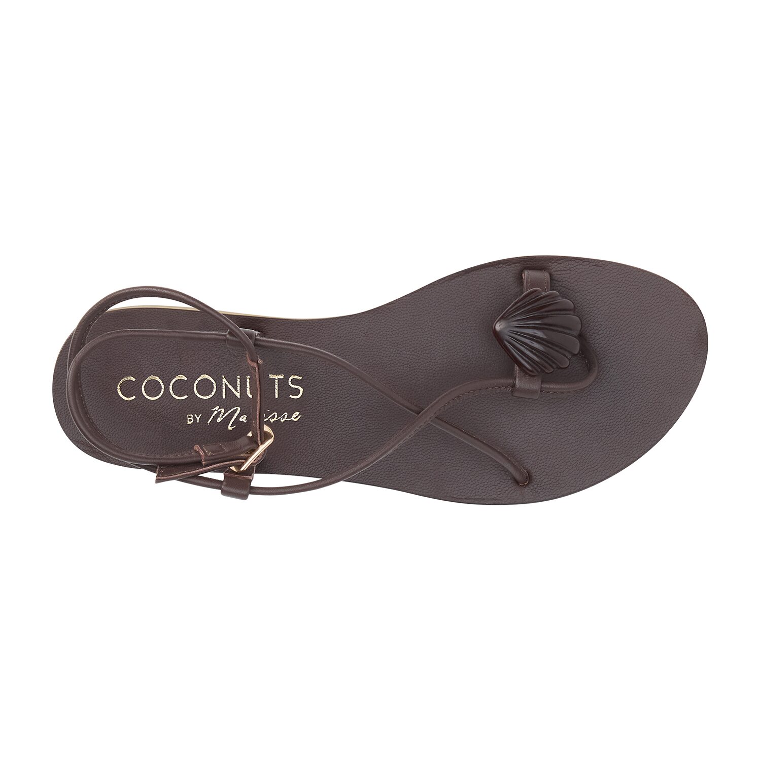 COCONUTS BY Matisse Womens Cassian Criss Cross Strap Flat Sandals