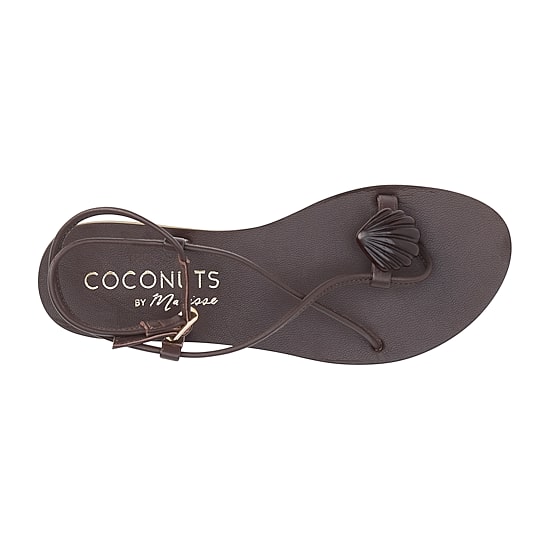 COCONUTS BY Matisse Womens Cassian Criss Cross Strap Flat Sandals