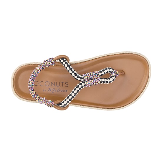 COCONUTS BY Matisse Womens Celia T-Strap Flat Sandals