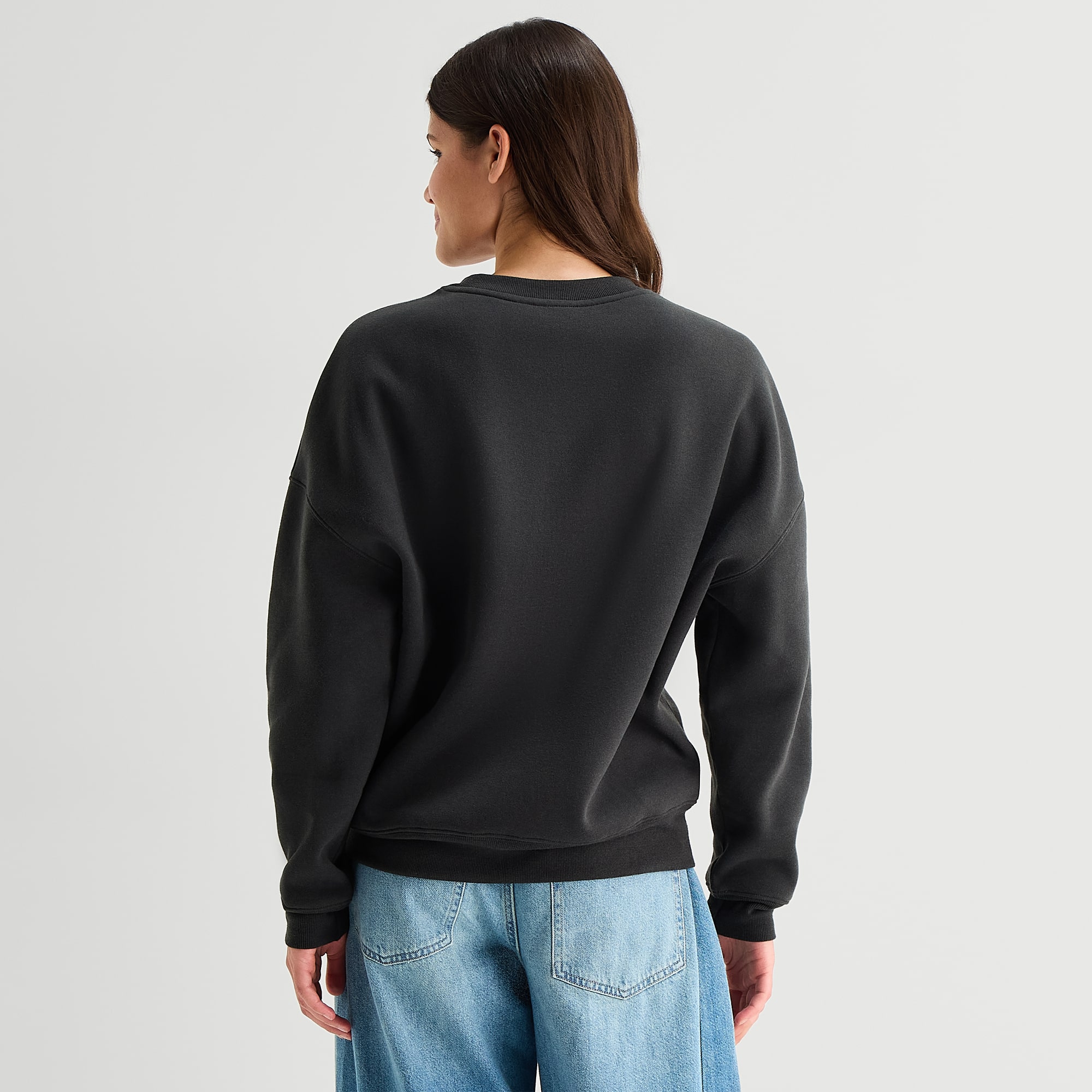 KPOP Demon Hunters Crew Fleece Womens Juniors Neck Long Sleeve Sweatshirt