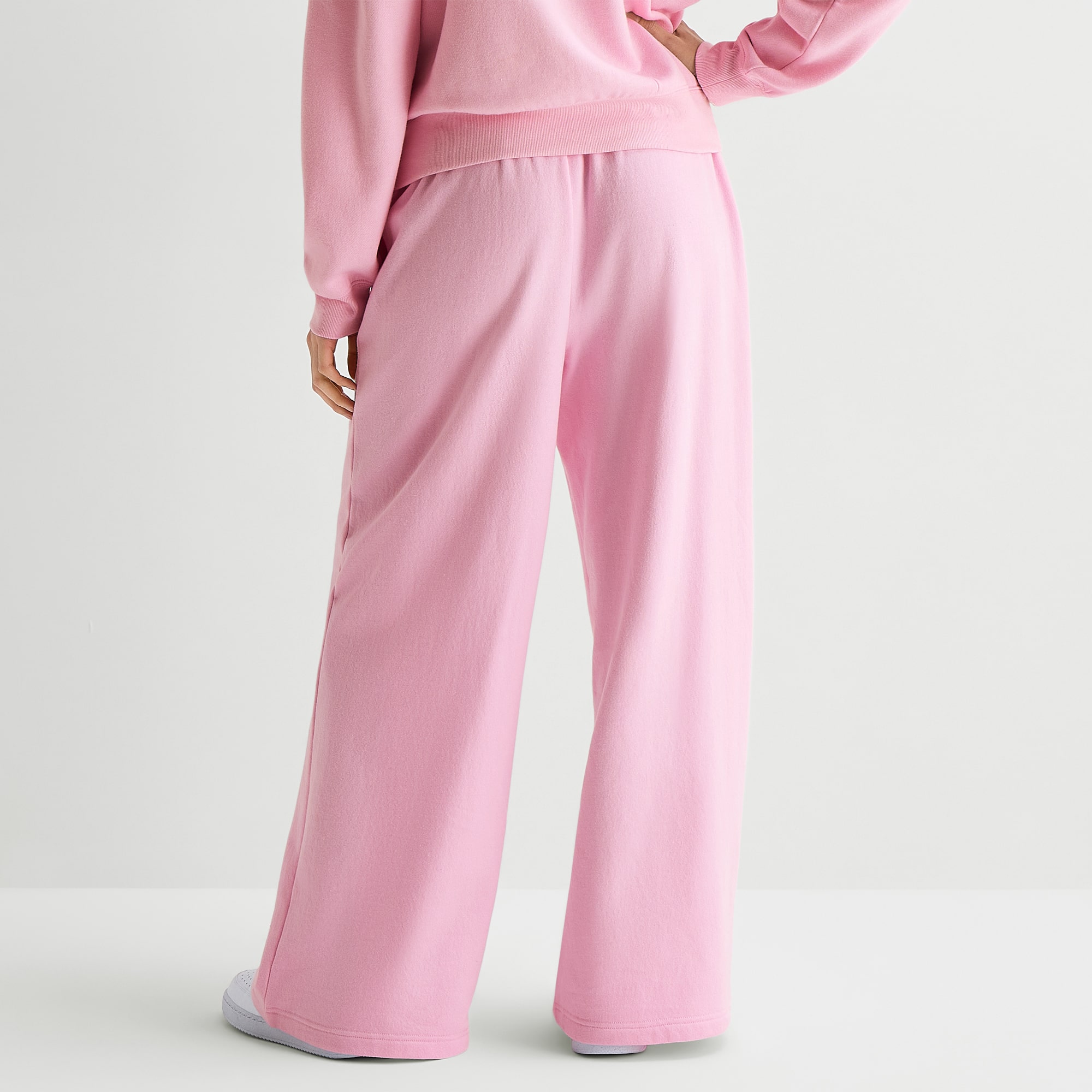 Strawberry Shortcake Sweatpant Womens Juniors Wide Leg Mid Rise Fleece