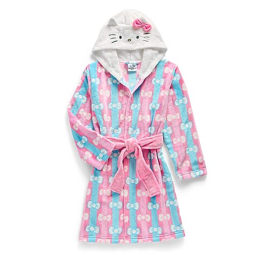 Licensed Properties Kids' Girls Long Sleeve Robe In Pink