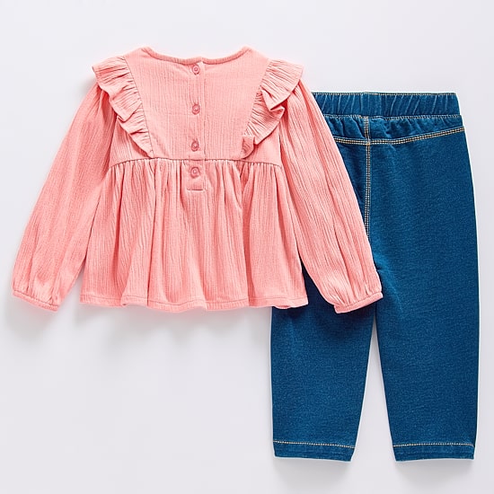 Baby Girls Winnie The Pooh Knit 2-pc. Pant Set