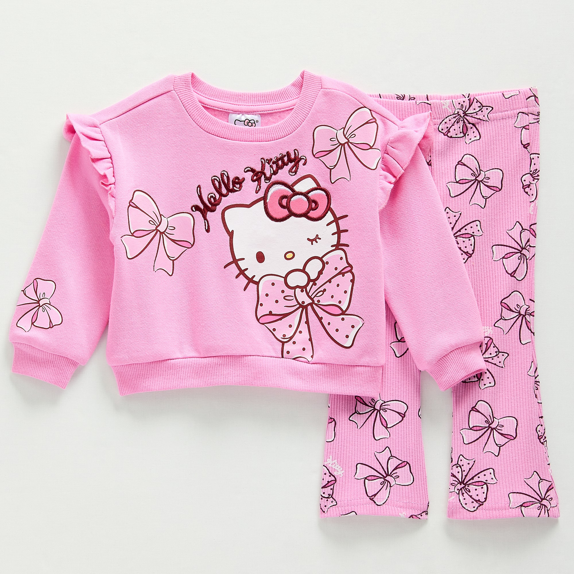 Baby Girls Hello Kitty 2-pc. Pant Set