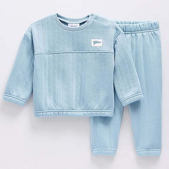 Okie Dokie Baby Boys Knit 2-pc. Pant Set