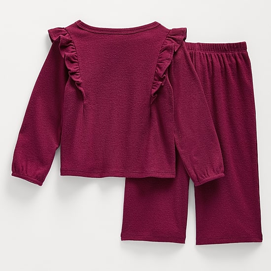 Okie Dokie Baby Girls 2-pc. Pant Set