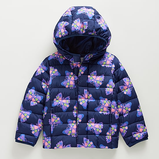 Okie Dokie Toddler Girls Midweight Puffer Jacket