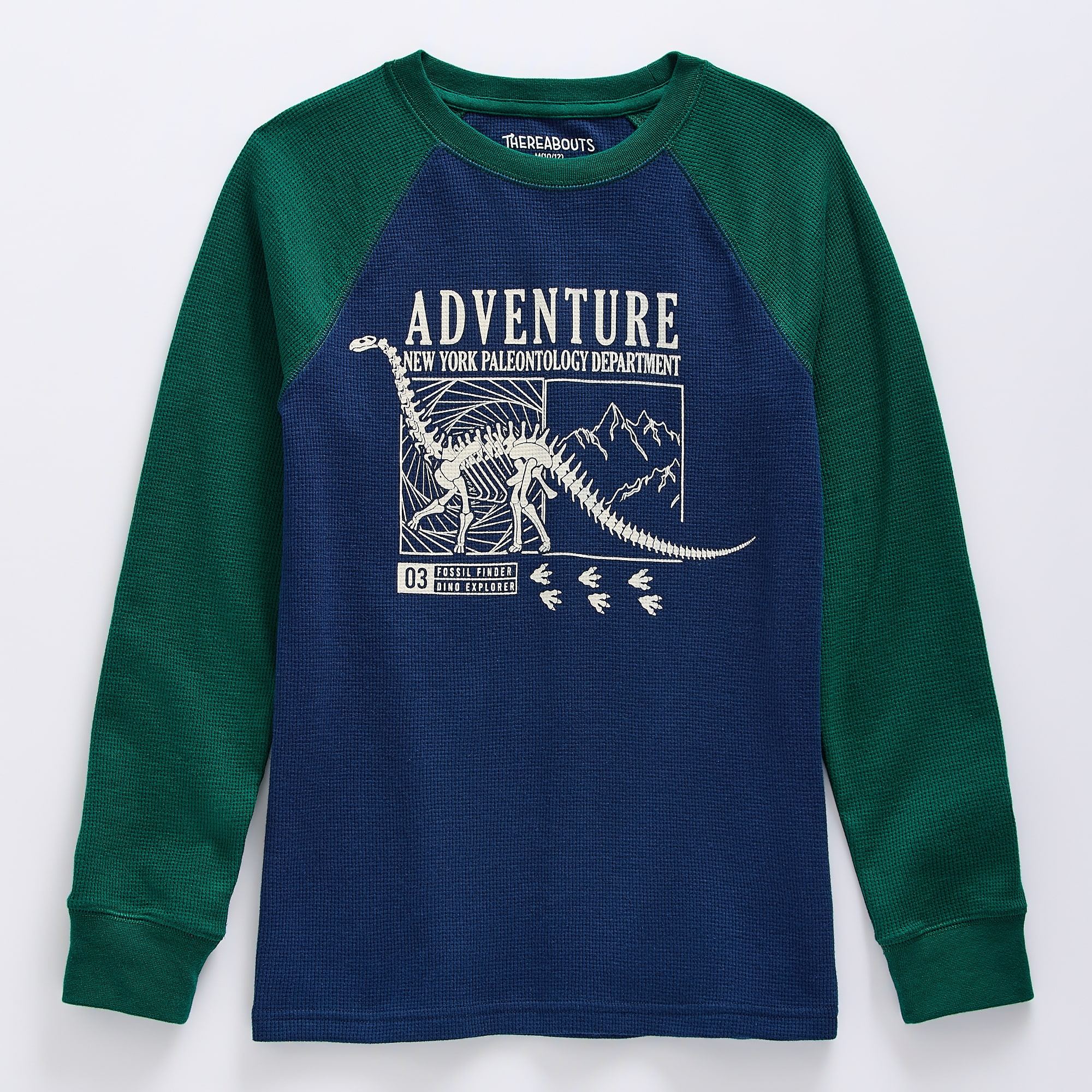 Thereabouts Little & Big Kid Boys Crew Neck Long Sleeve Regular Fit Thermal Top