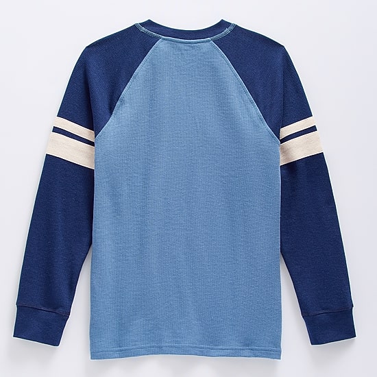 Thereabouts Little & Big Kid Boys Easy-on + Easy-off Sensory Friendly Crew Neck Long Sleeve Adaptive Regular Fit Thermal Top