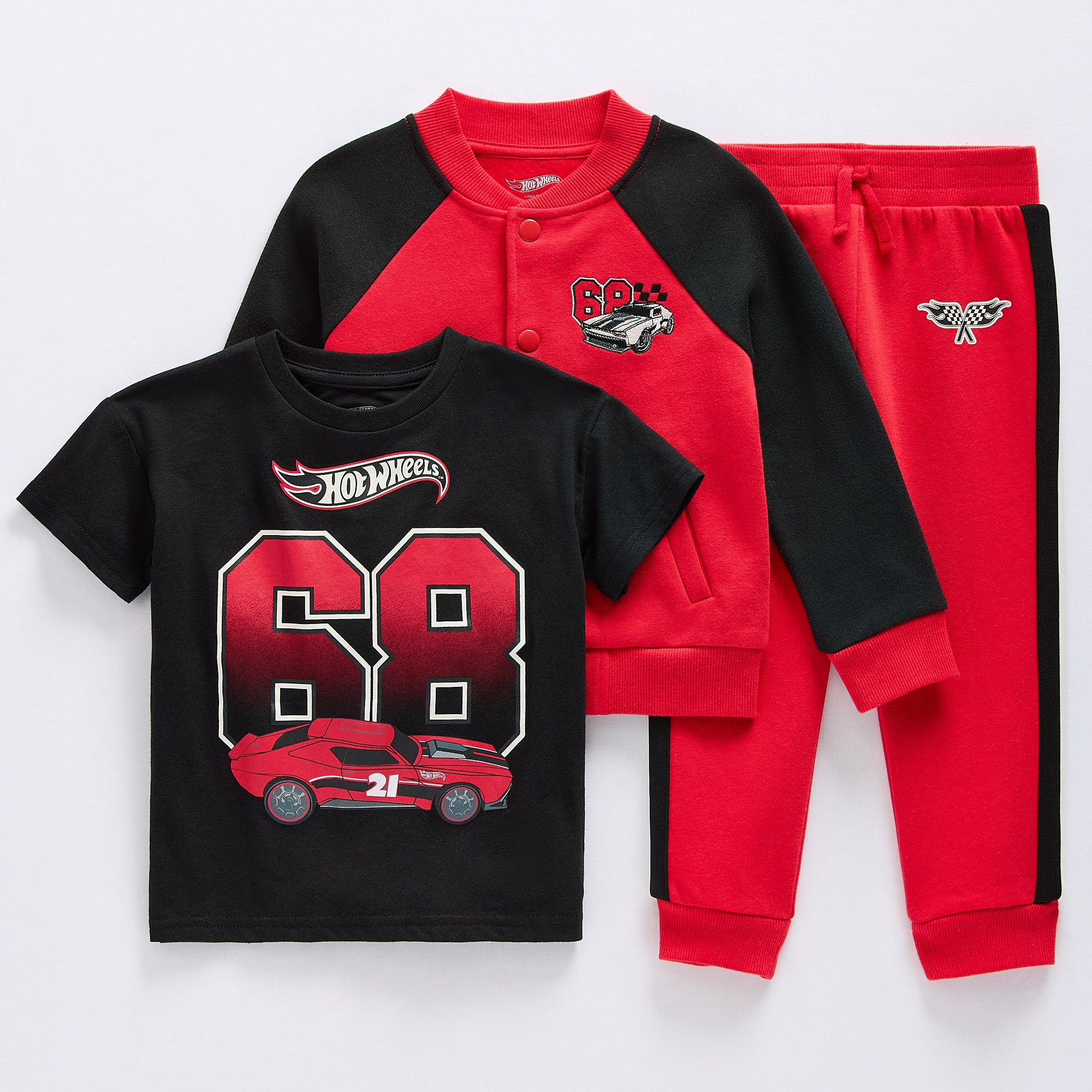 Toddler Boys Hot Wheels 3-pc. Pant Set