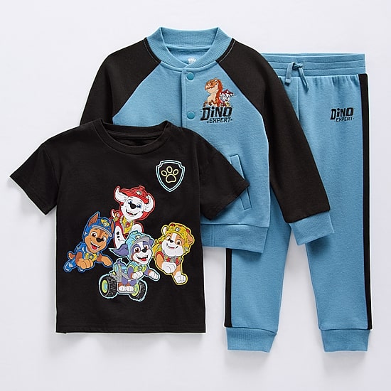 Toddler Boys Paw Patrol Fleece 3-pc. Pant Set