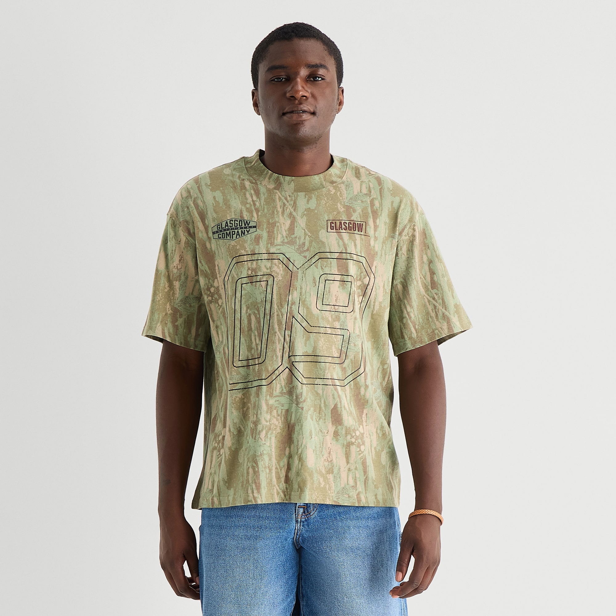 Arizona Mens Crew Neck Short Sleeve T-Shirt
