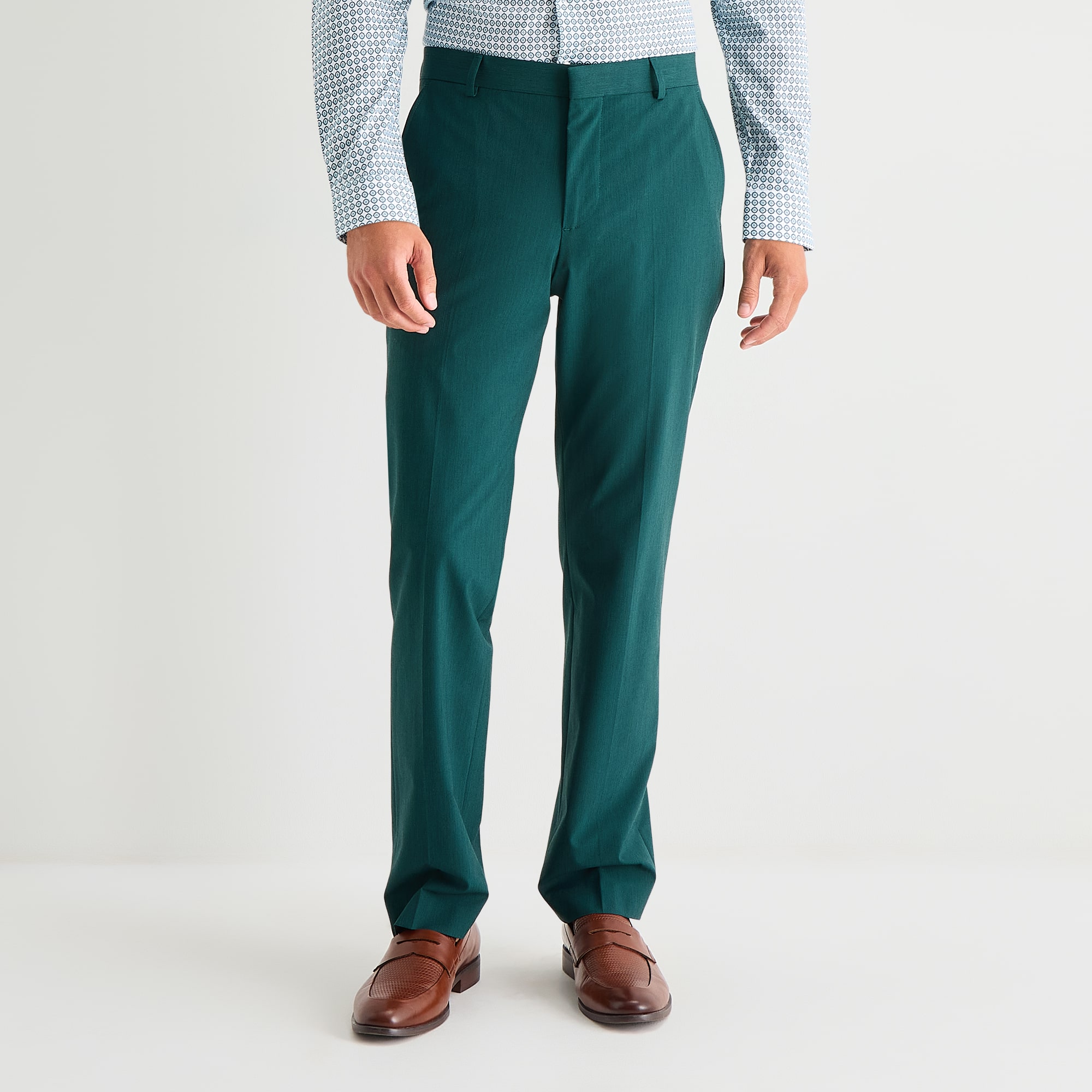 J. Ferrar Ultra Comfort Mens Slim Fit Flat Front Suit Pant