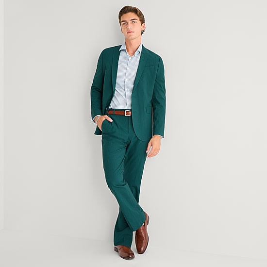 J. Ferrar Ultra Comfort Mens Slim Fit Flat Front Suit Pant