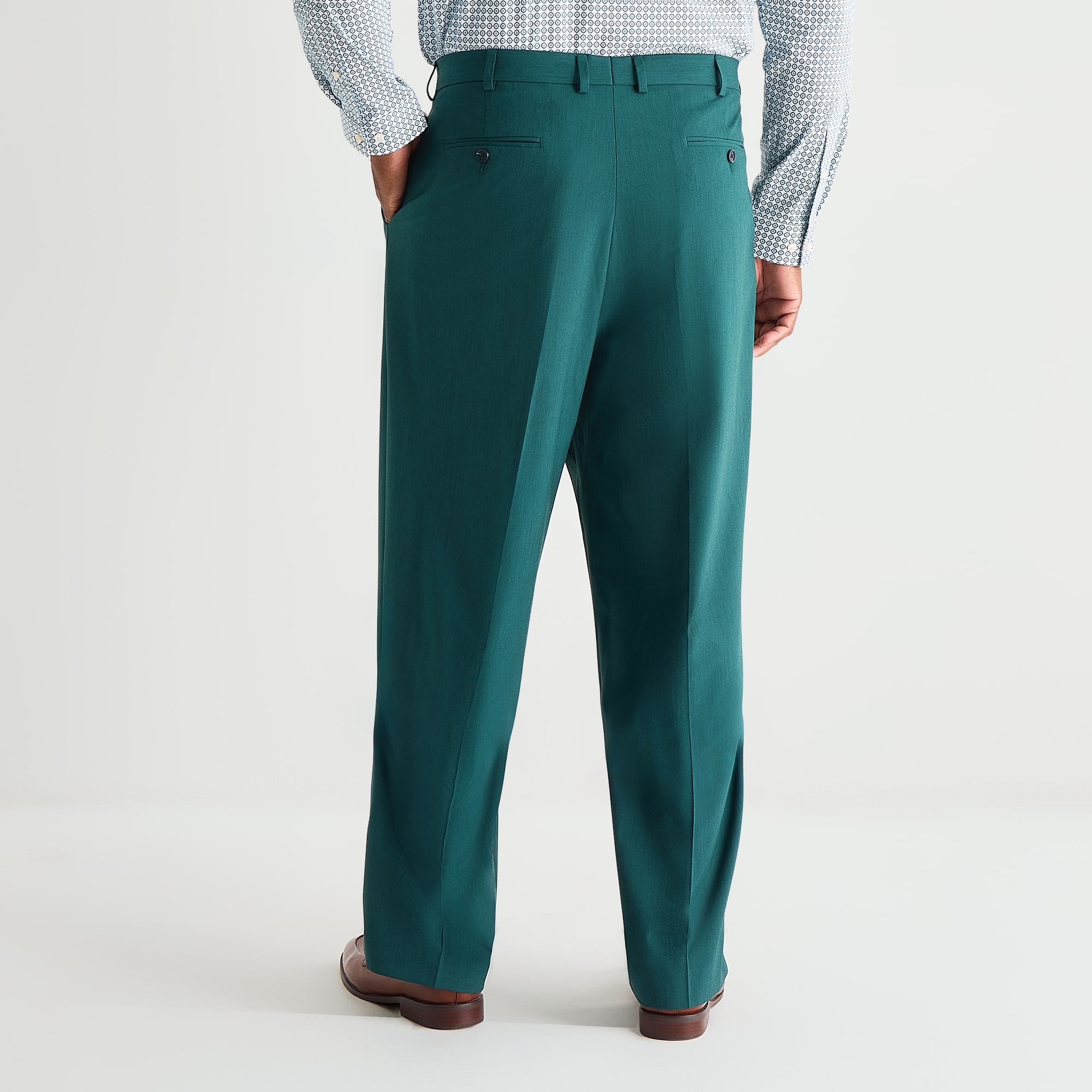 J. Ferrar Ultra Comfort Mens Big and Tall Regular Fit Flat Front Suit Pant