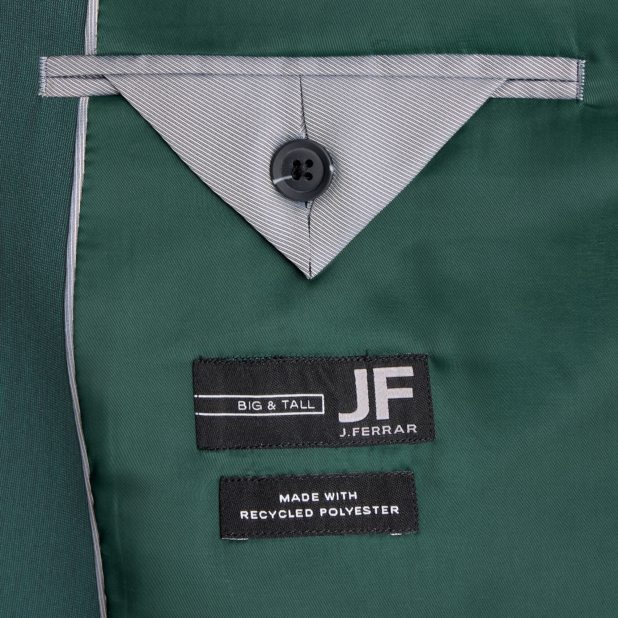 J. Ferrar Ultra Comfort Mens Big and Tall Regular Fit Suit Jacket