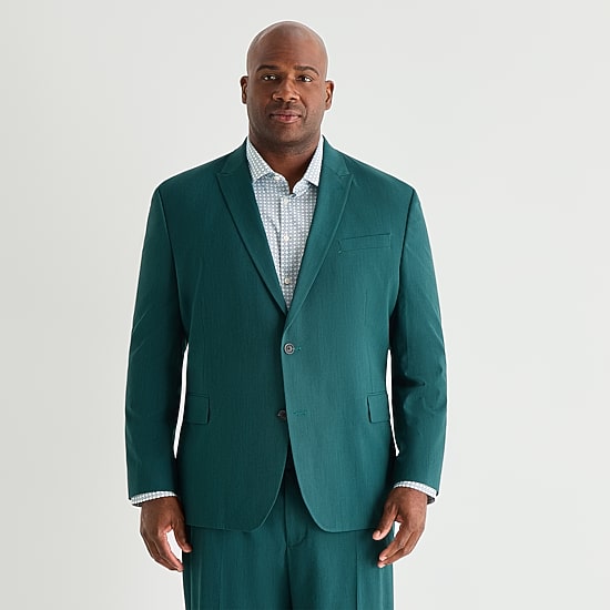 J. Ferrar Ultra Comfort Mens Big and Tall Regular Fit Suit Jacket