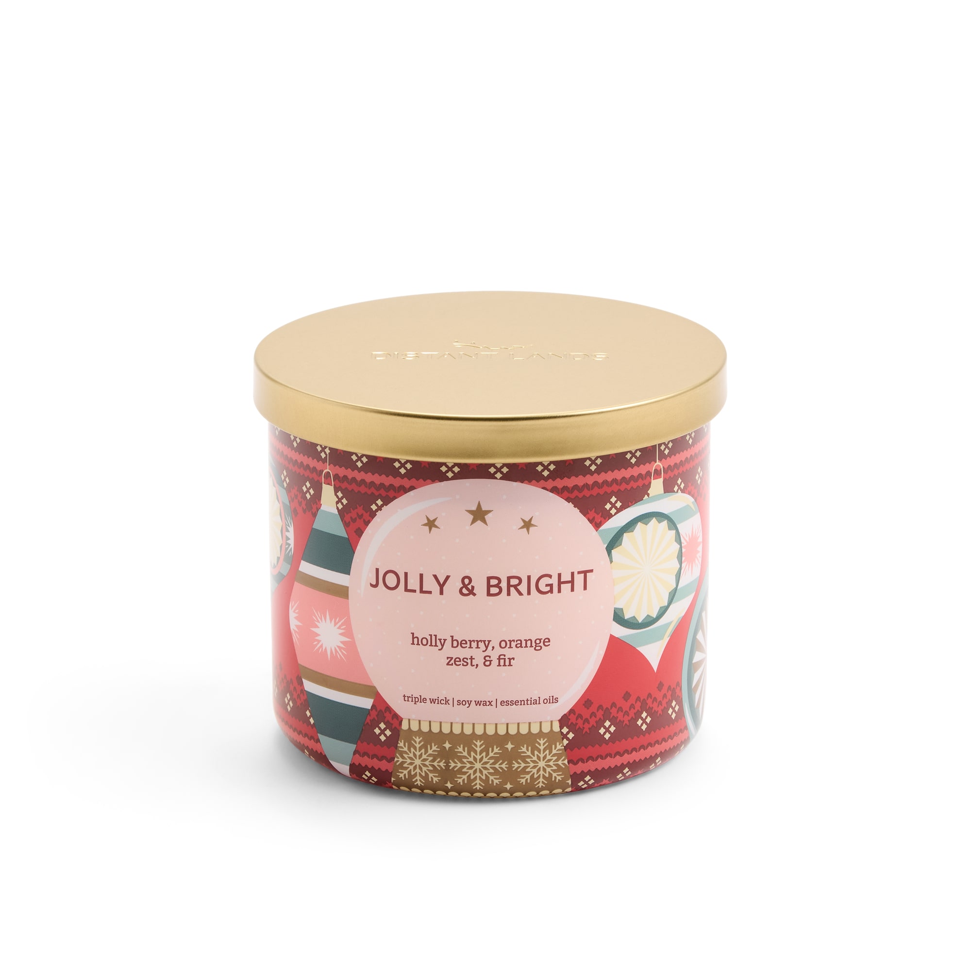 Distant Lands Scented Jar Candle