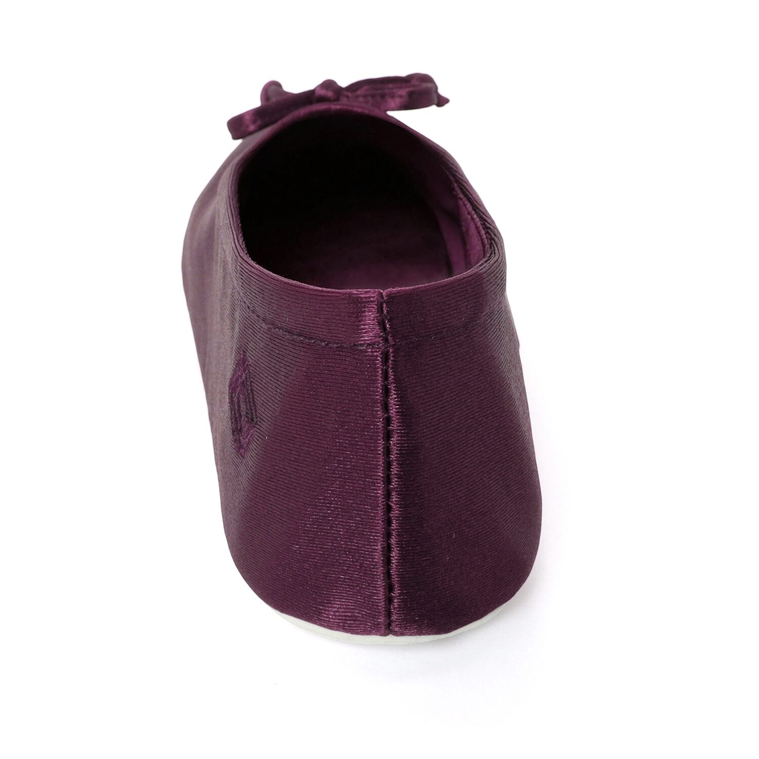 Isotoner Satin Womens Ballerina Slippers
