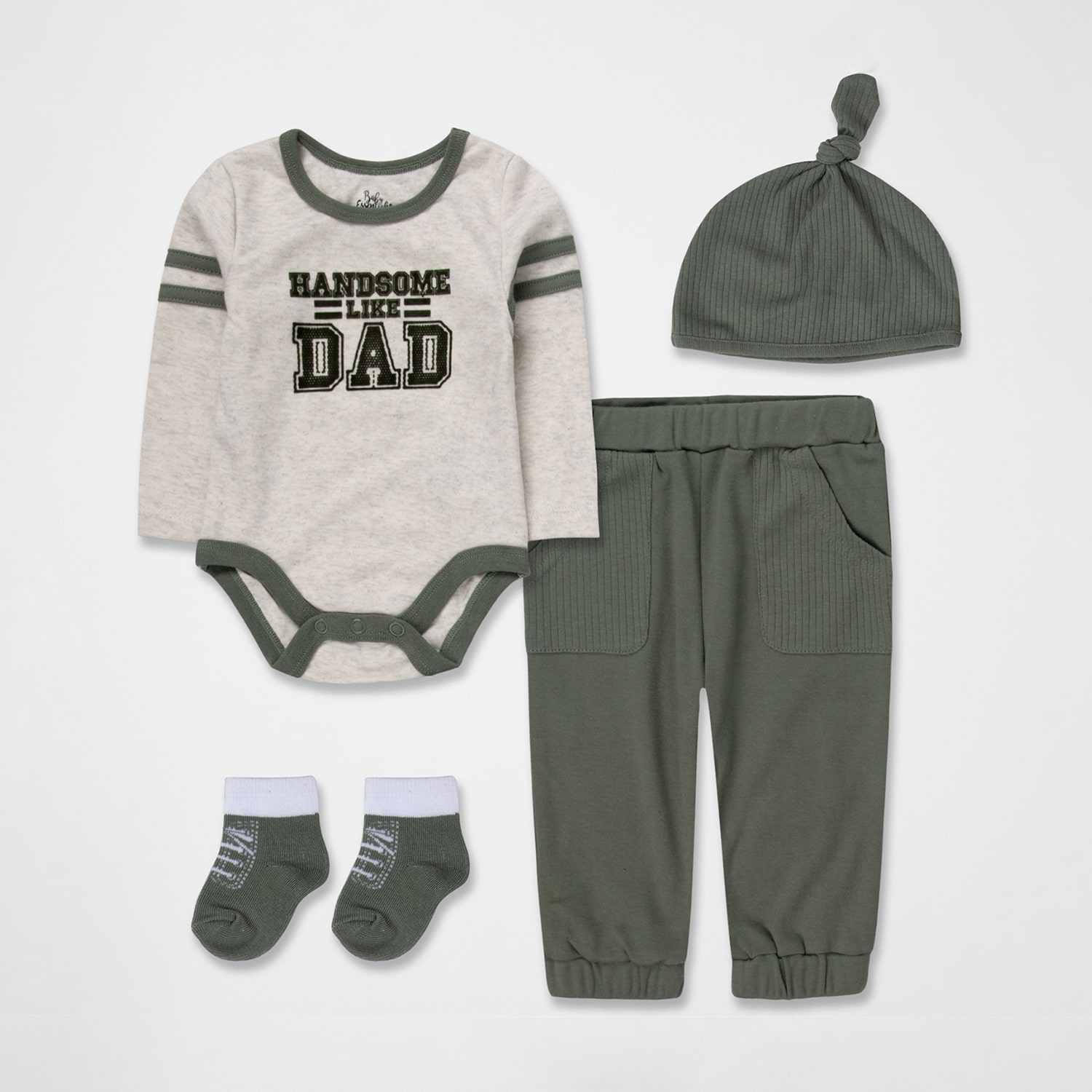 Baby Essentials Boys 4-pc. Clothing Set