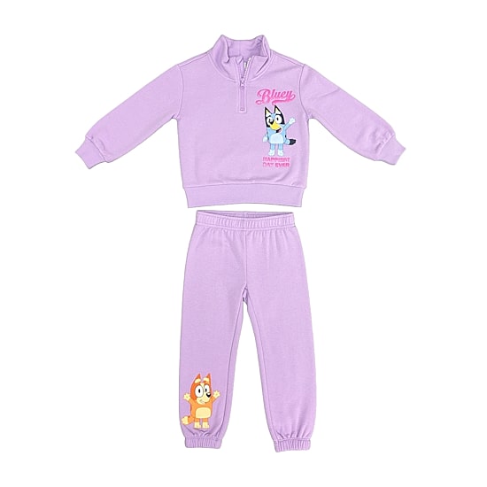Toddler Girls Bluey Fleece 3-pc. Pant Set