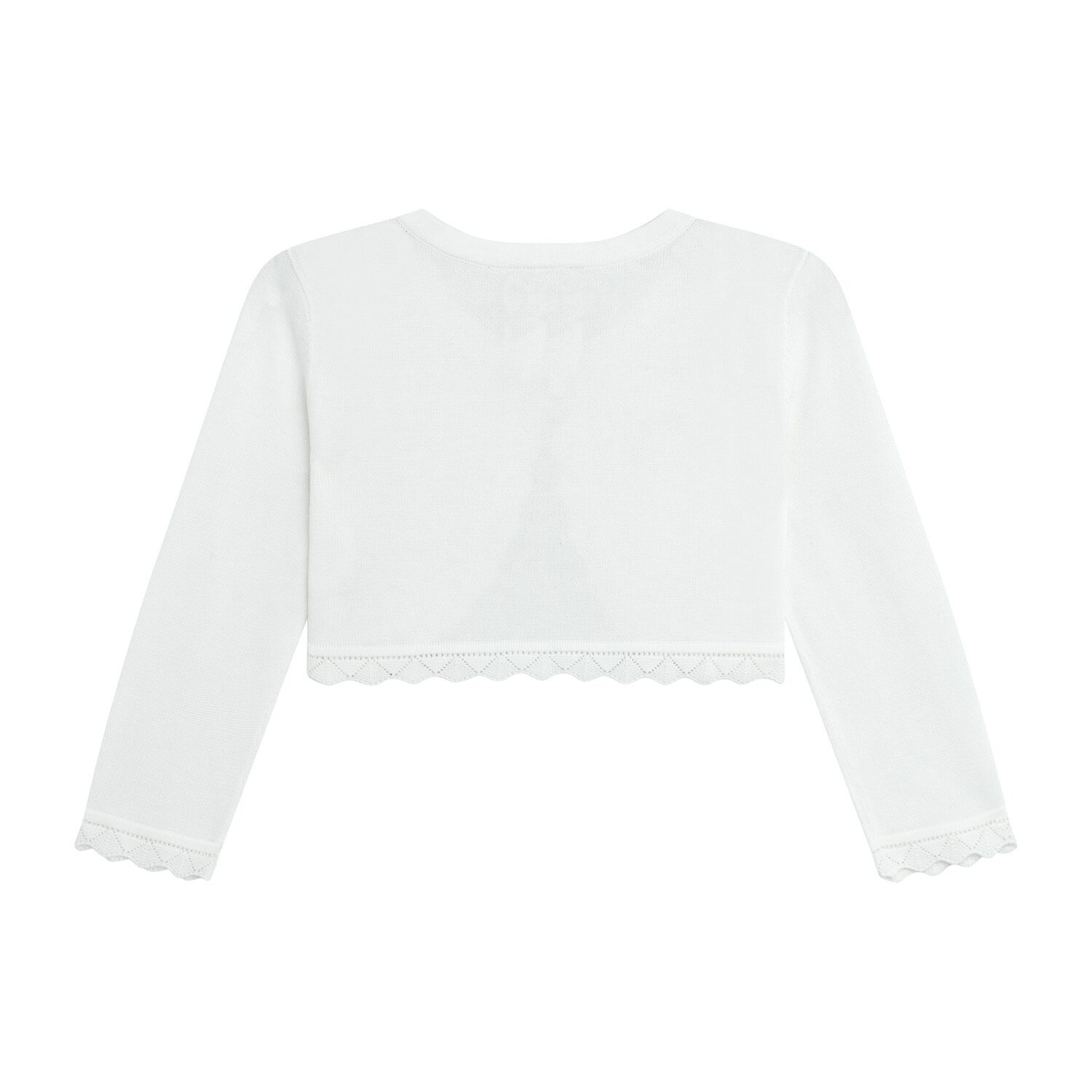by&by girl Little & Big Kid Girls Round Neck Long Sleeve Button Cardigan