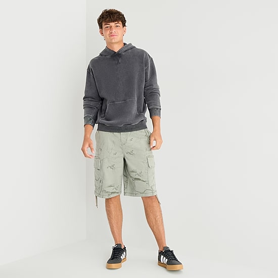 Arizona Baggy Fit Mens 12" Cargo Short