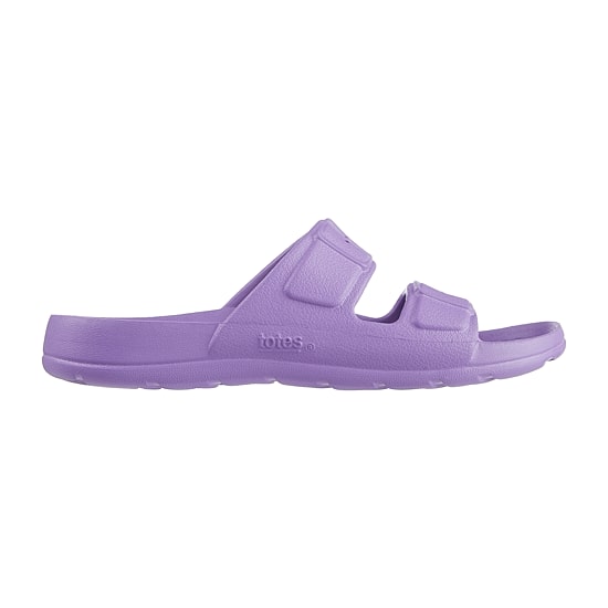 Totes Little & Big Kid Unisex Molded Double Buckle Slide Sandals