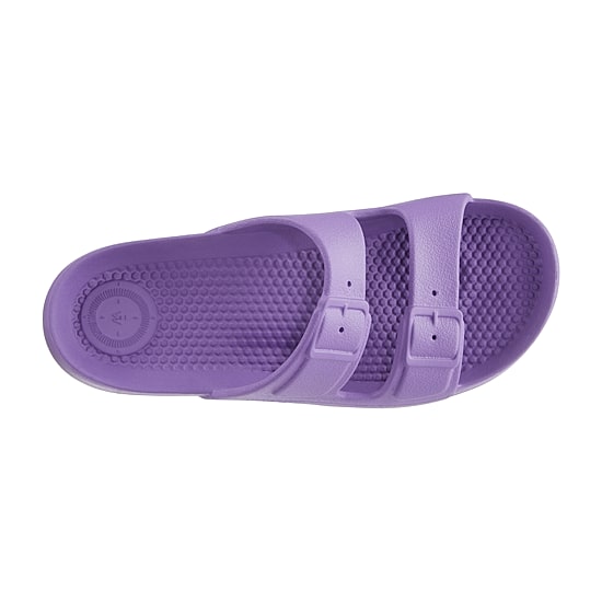 Totes Little & Big Kid Unisex Molded Double Buckle Slide Sandals