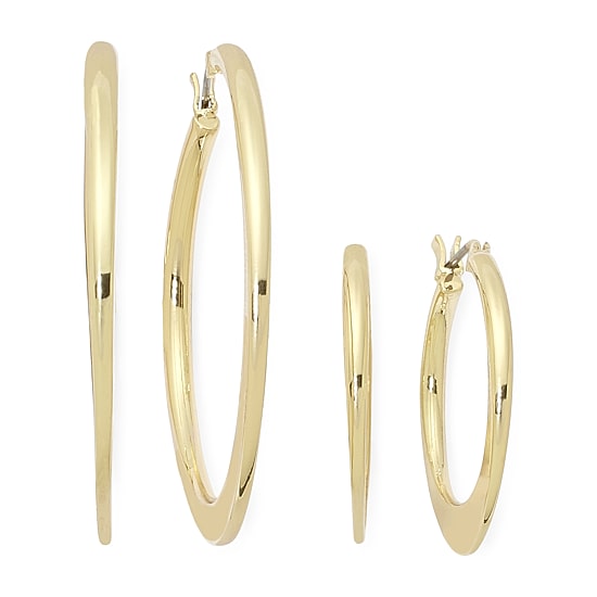 Mixit Womens Hypoallergenic 2 Pair Earring Set