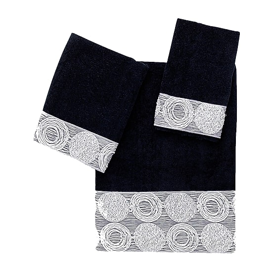 Avanti Galaxy Circles Bath Towel Collection