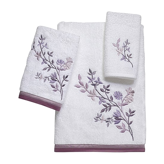 Avanti Premier Whisper Floral Bath Towel Collection