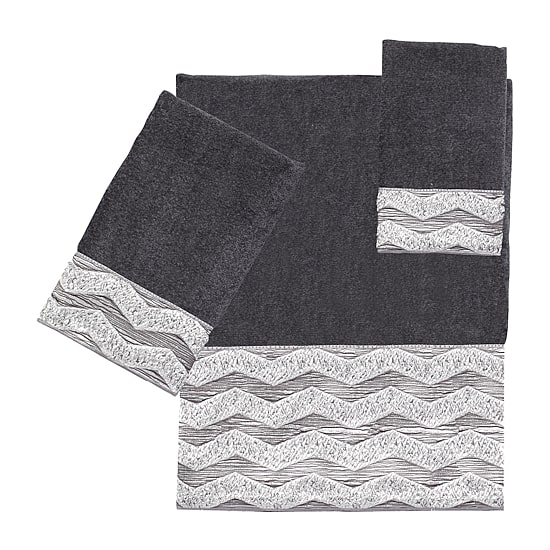Avanti Chevron Galaxy Chevron Bath Towel Collection