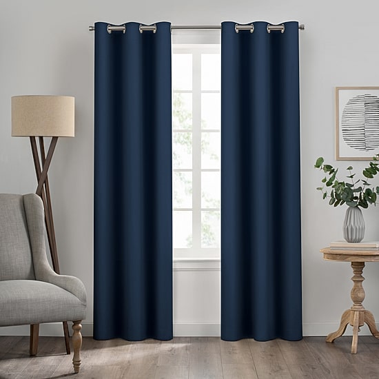 Eclipse Kendall Grommet Top Energy Saving Blackout Single Curtain Panel