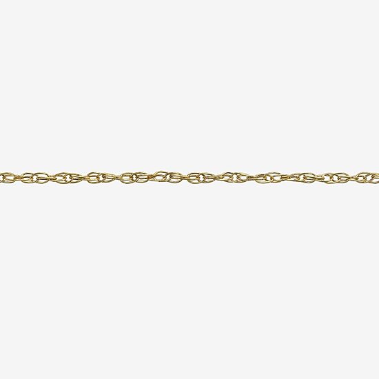 10K Gold Birthstone Babies Chain Necklace