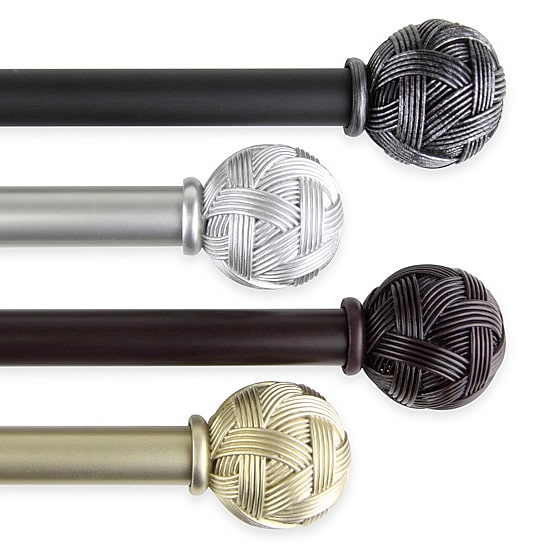 Rod Desyne Twine 1" Adjustable Curtain Rod